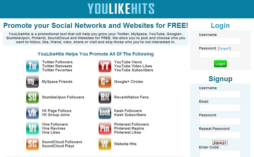 YouLikeHits.com